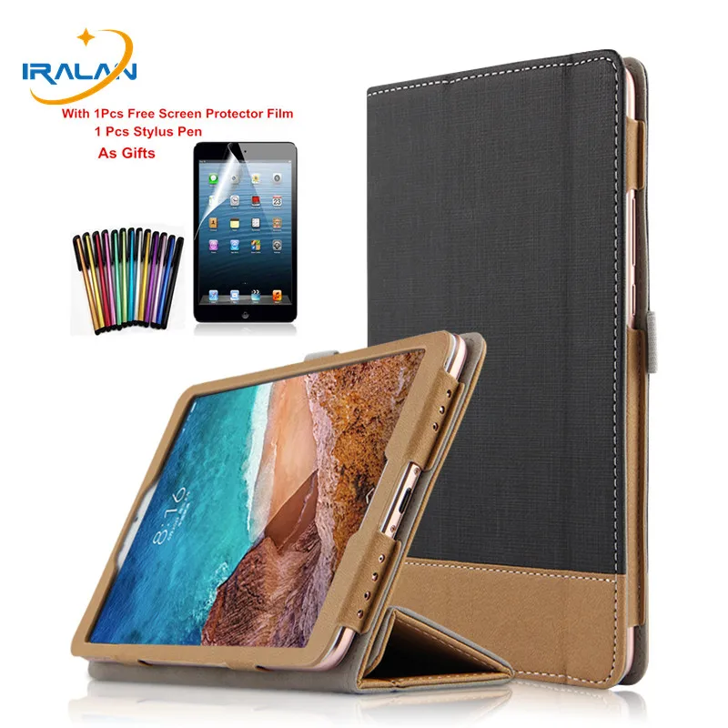 Новый холщовый чехол из искусственной кожи для Xiaomi MiPad 4 8 0 2018 защитный планшета Mi