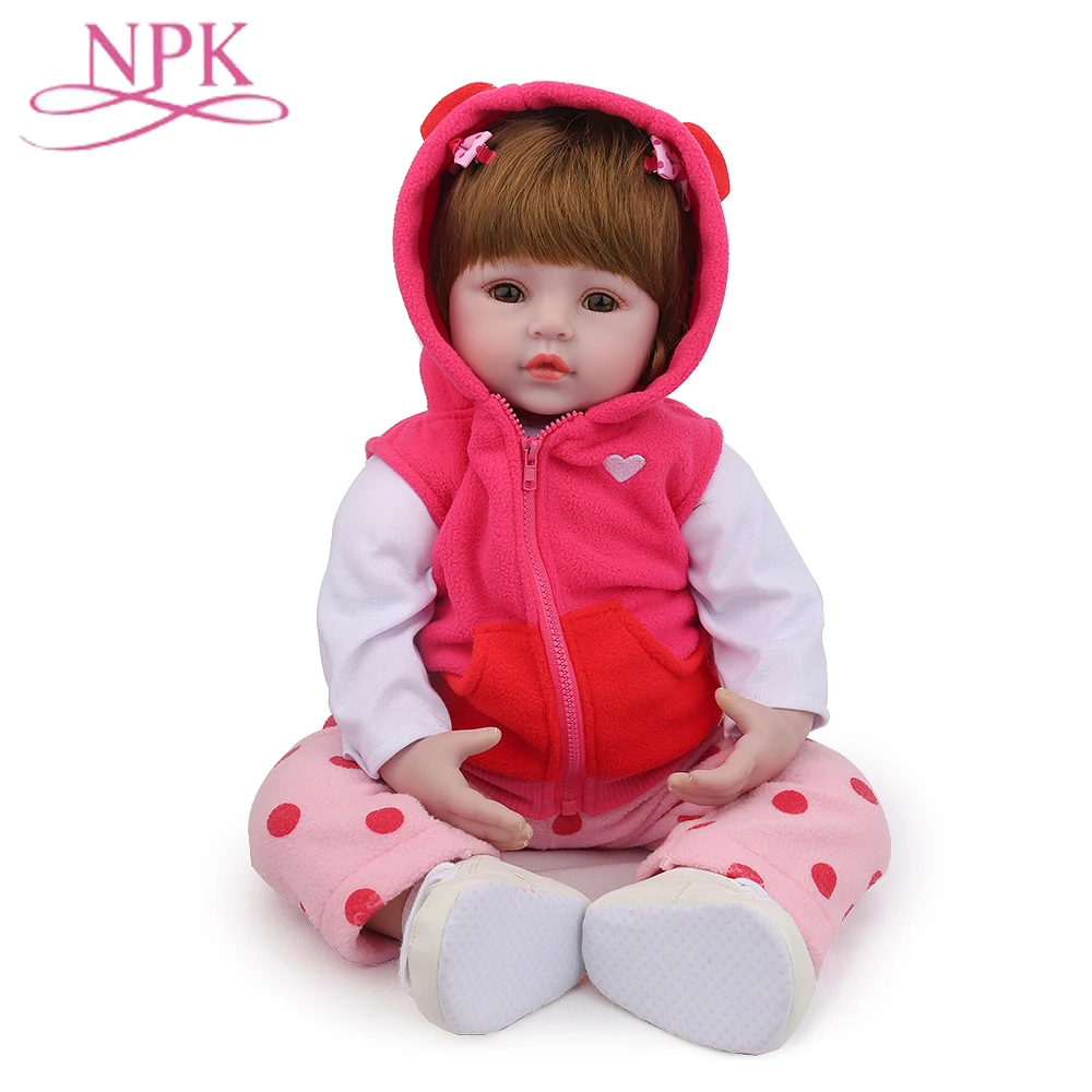 2019 NEW bebes reborn doll soft silicone dolls com corpo de silicone menina baby