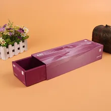 Пользовательские УФ-стойкие глянцевая печать ламинированием обработки ювелирных изделий коробка с ящиком свечные упаковочные коробки- DH10043