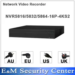 Оригинал Dahua egnlish версия NVR 16/32/64CH Сетевой Видео Регистраторы NVR5816-4KS2 NVR5832-4KS2 NVR5864-4KS2