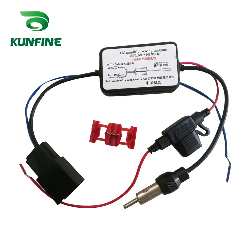 自動車ラジオ Fm アンテナ信号ブースター旧ホンダ車の Fm 信号アンプ Amp アンプ 12 V 信号アンテナを強化 Aliexpress