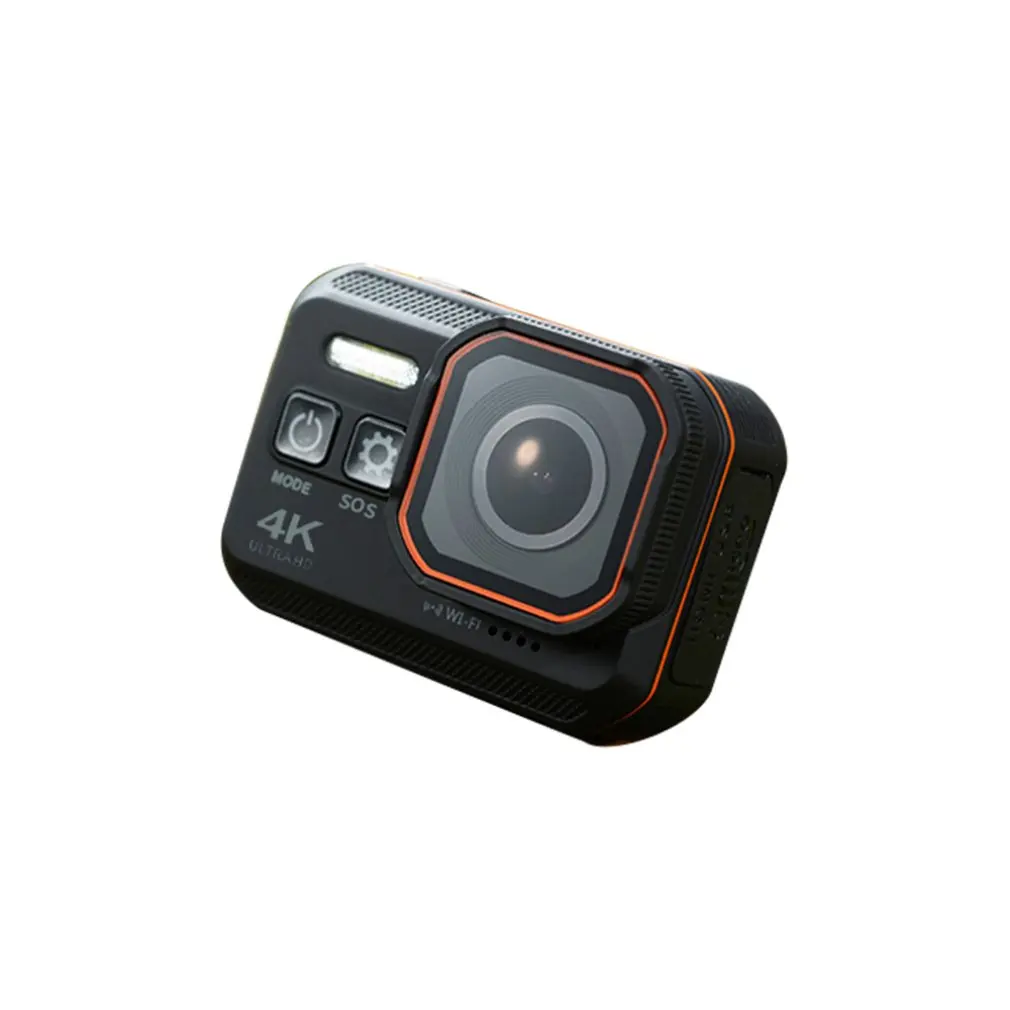 High Quality Multi-Function Hd Camera Ip68 Waterproof Wifi Wireless Connection Roro Cam App Multi-Function Shooting - Цвет: black