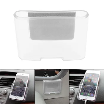 

Universal Cellphone Storage Box Holder Auto Transparent Organizer Stock 2018 Newest Latest High Quality Useful