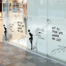 Ираки украшения для гардероба стеклянная пленка магазин прозрачное окно непрозрачное стекло наклейки оконная крышка Туалет-106