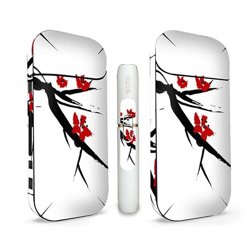 

Flower Design Hot Sell Waterproof Vinyl Decal PVC Skin Cover Stickers for IQOS Electronic Cigarette