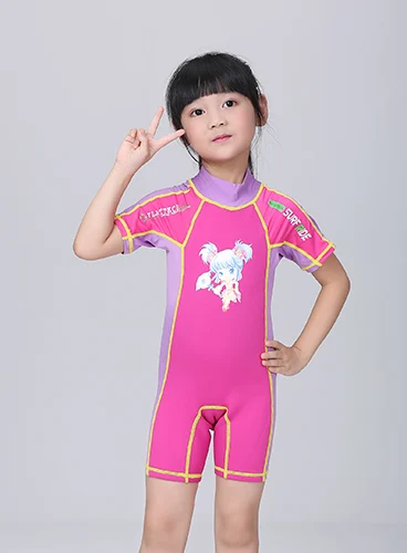 Премиум мм 2 мм неопрен+ лайкра Детский Гидрокостюм молодежная одежда для плавания Rash Guard для детей плавание Подводное плавание для мальчиков и девочек погружение кожи мокрый костюм - Цвет: Purple