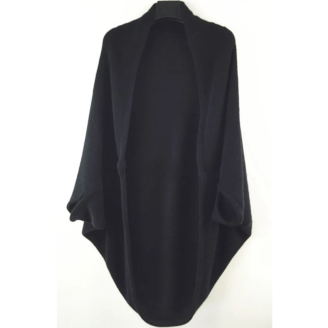 المرأة Fallsweater جاكيت سوينغ 2018 جديد الشتاء شال الخفافيش الأكمام فضفاضة متماسكة سترة عارضة سترة أبلى البلوزات