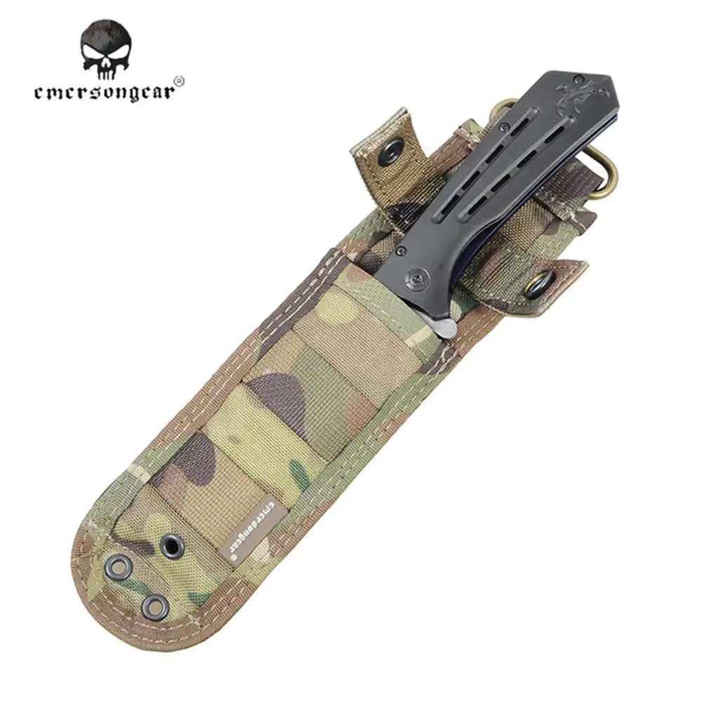 Нерегулярный Тактический футляр для ножей военный армейский Универсальный мешочек Молл нож сумка EM8332 - Цвет: MC