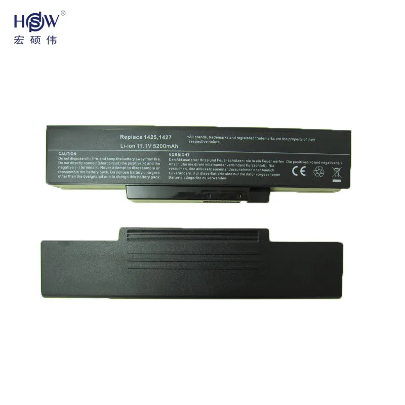 HSW батарея для ноутбука EL80 EL81 FL90 FL91 E42 K42 Dell Inspiron 1425 1427 Аккумулятор ноутбука|laptop