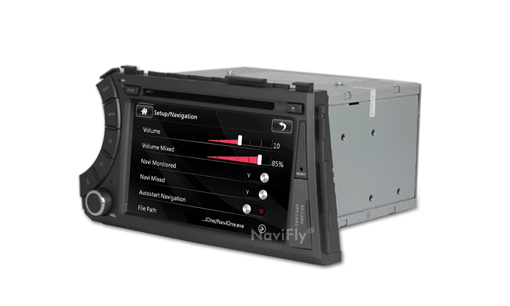 Excellent NaviFly 7 inch Car Multimedia Navigation System car DVD Player For SsangYong Kyron Actyon 2005-2013 GPS Radio Stereo 12