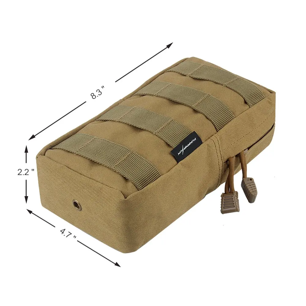 600D нейлоновая тактическая Сумка Molle, водостойкая Сумка EDC, сумка для улицы, жилет, поясная сумка, многофункциональная сумка для охотничьих сумок