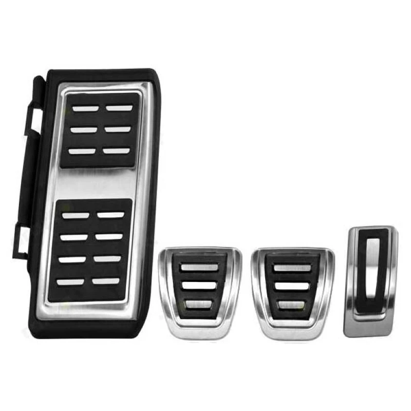 

Car Accessories for VW Volkswagen New Tiguan 2017 stainless steel AT/MT 4pcs Accelerator Brake Clutch Footrest Pedal Pad
