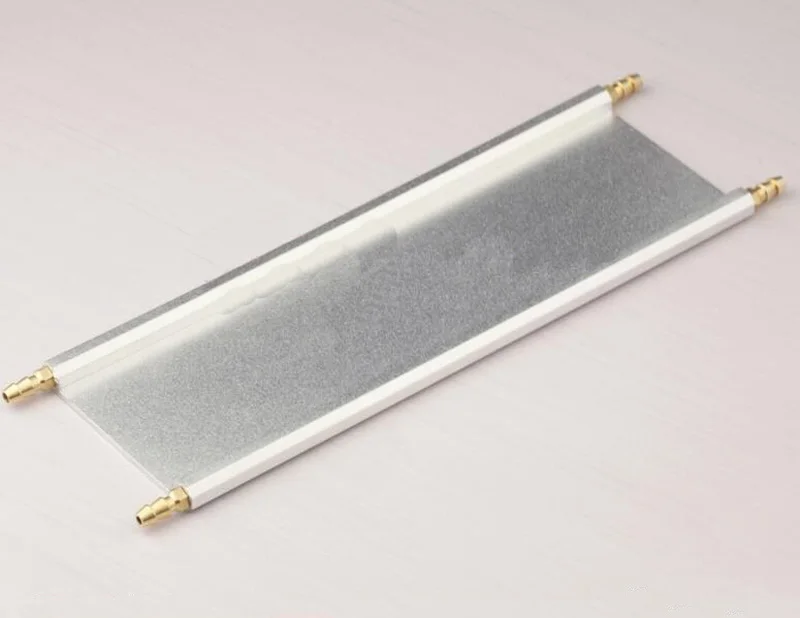

1PC DIY Components Battery Water-cooled Plate with Nozzle Lithium Water Cooling Sheet 330x61MM for RC Brushless Electric