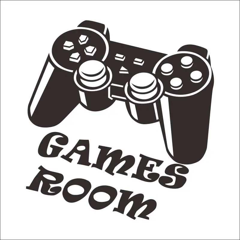 game Sticker Logo Name game Decal Posters Vinyl Wall Decals Pegatina