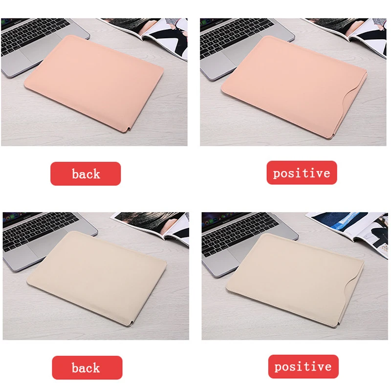 Чехол из искусственной кожи для ноутбука Macbook Air Retina 11 12 13 15 4 чехол Xiaomi Pro 6 5|Сумки и