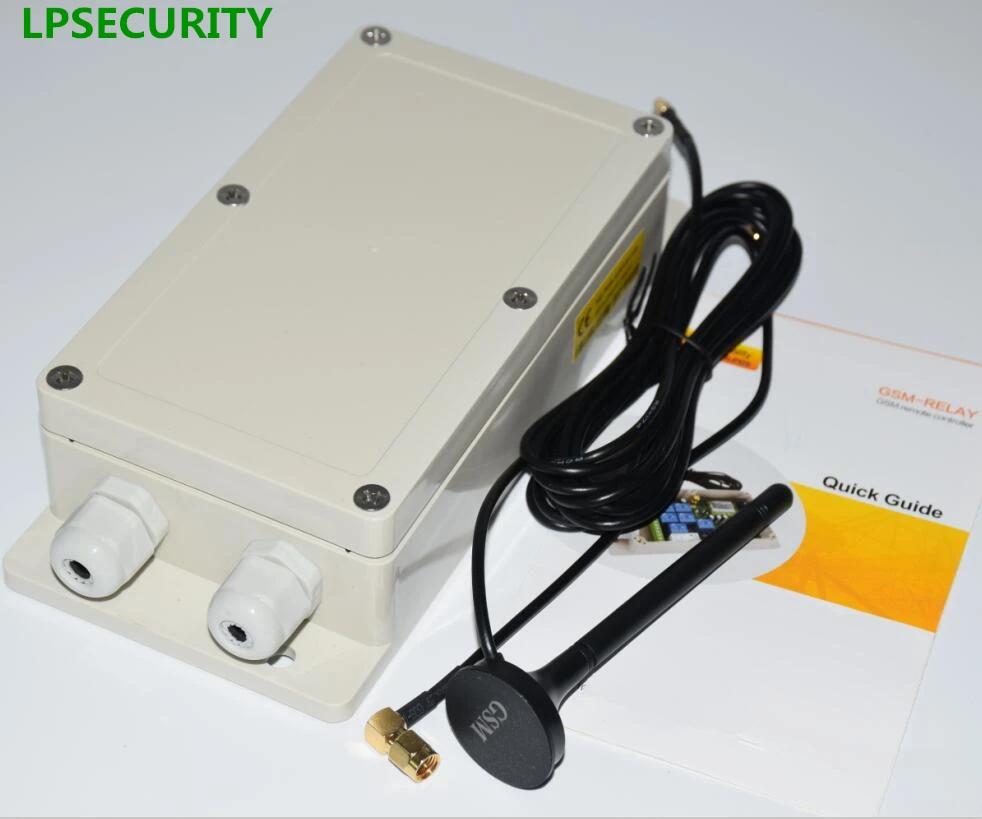 LPSECURITY 2G 4G GSM-RELAY GSM контроллер коробка пульт дистанционного управления модуль для двери автоматические ворота насос бак машина нагреватель открытый