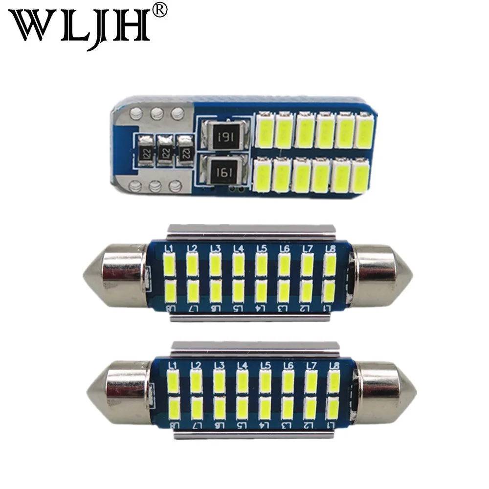 

WLJH 17x Canbus Interior Led Light kit Package for BMW E60 E61 528i 530i 545i 550i 2003 2004 2005 2006 2007 2008 2009 2010