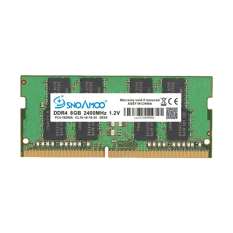 SNOAMOO الدفتري المحمول DDR4 ذاكرة عشوائية 8 جيجابايت 2133 ميجا هرتز 2400 ميجا هرتز SO-DIMM للمحمول ميموريال عالية الأداء الكباش SNOAMOO الدفتري المحمول DDR4 ذاكرة عشوائية 8 جيجابايت 2133 ميجا هرتز 2400 ميجا هرتز SO-DIMM للمحمول ميموريال عالية الأداء الكباش