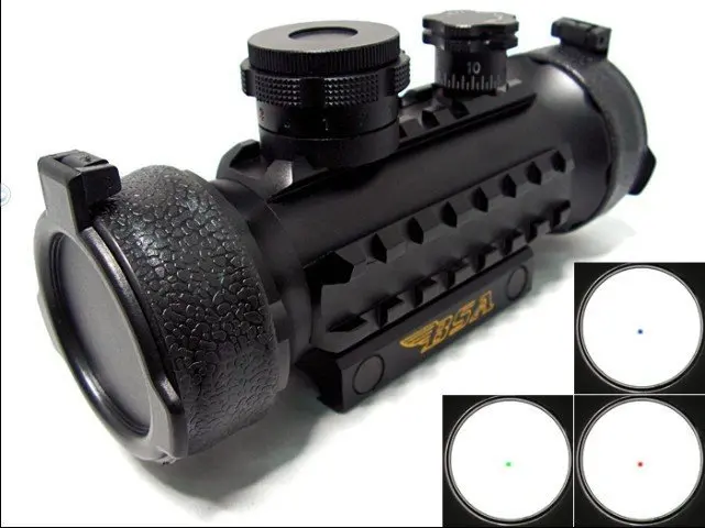

BSA 1x42 red dot scope red dot sight air red dot riflescope with rail for hunting