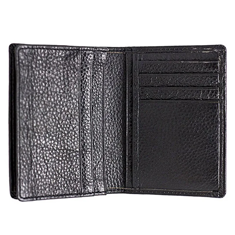 High Quality First Layer Of Cowhide Genuine ID Card Holder Men Credit Card Case Leather Business Card Wallets,JG3169