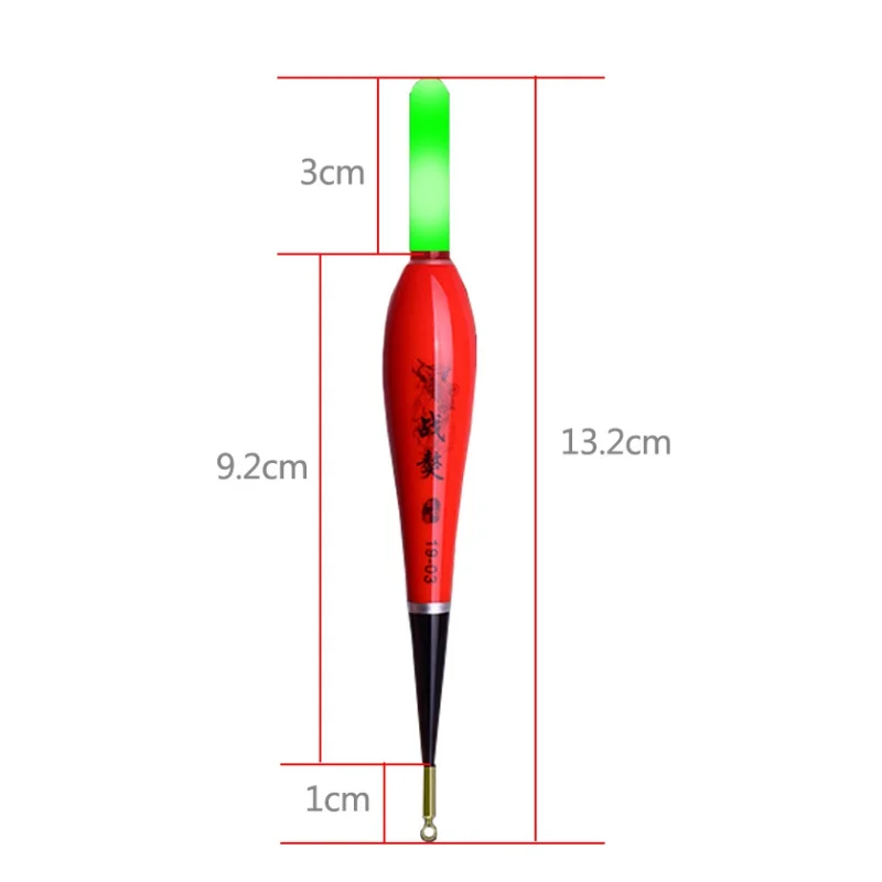 1pcs Fishing Float LED Electric Float Light Fishing Tackle Luminous Electronic Float With Battery Fish Buoys Tackle Accessories