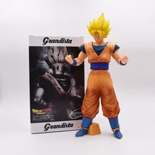 Горячая 1" 30 см Dragon Ball Z ROS разрешение солдат грандиста Супер Saiyan Сон Гоку Гоко ПВХ фигурка Коллекционная модель игрушки