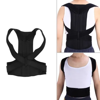 Adjustable Posture Corrector Shoulder Support Back Pain Brace Band Belt Unisex Correct Body Posture Back Belt Comfortable Wear