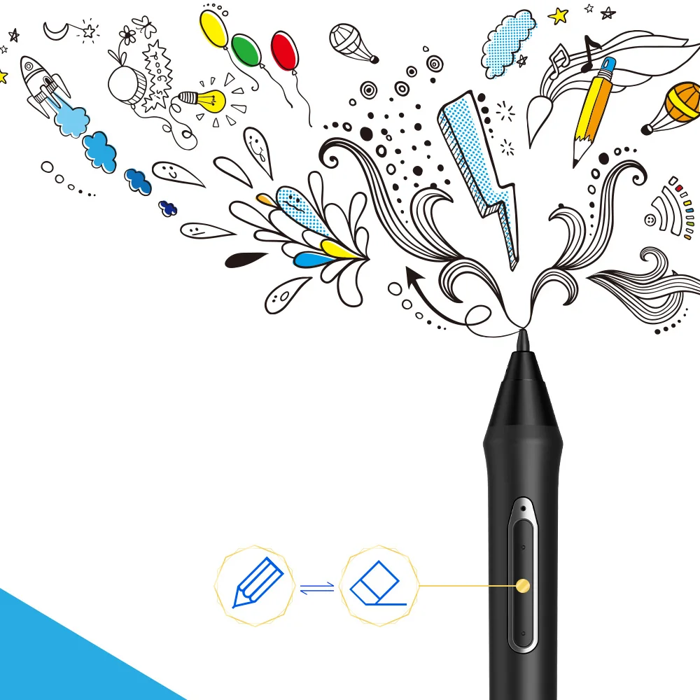 XP Pen P02S ручка для графический монитор планшет рисования 16pro/22 pro/22E pro 8192 уровень