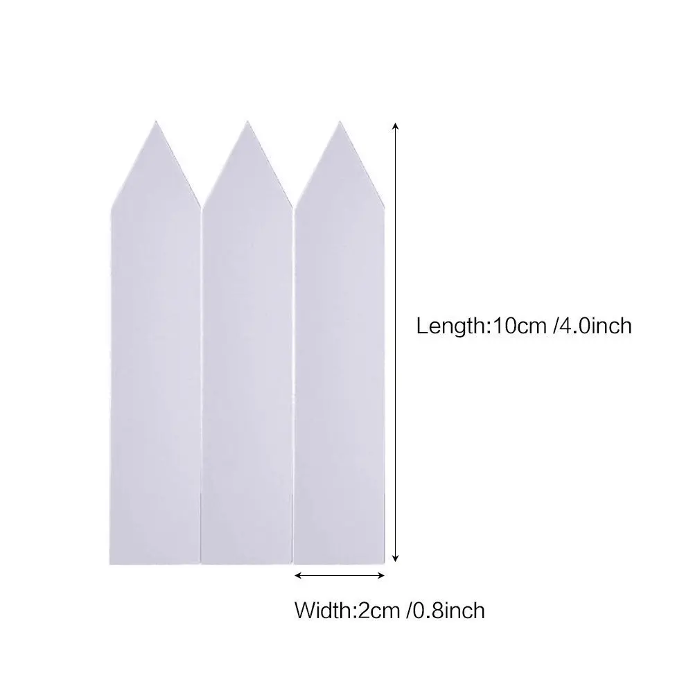 500 шт 4 дюймов толстые пластиковые растения садовые этикетки пластиковые бирки для растений теги для сада