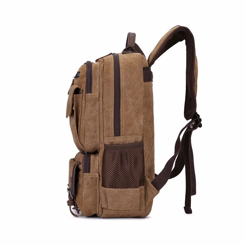 Холст Bagpack человек Плечи ноутбук рюкзак на открытом воздухе Туризм большой Ёмкость качество студент сумка Mochila Feminina школьные сумки