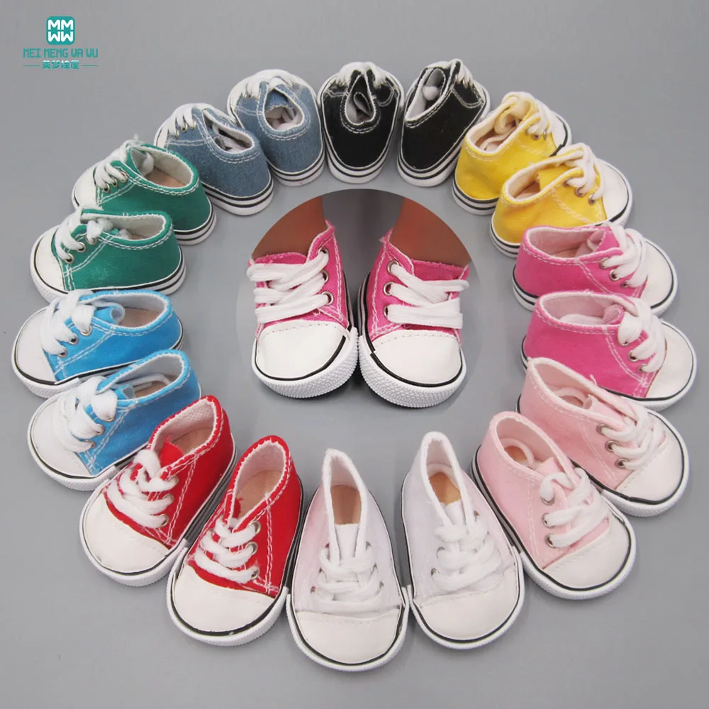 Baby Born Doll Shoes Sneakers Shoes fits 43cm Zapf Baby Born and American girls Doll Accessories