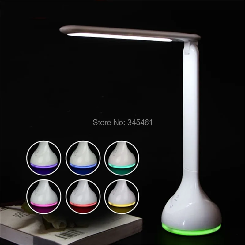 High Sensitivity LED Touch Dimmer Table Lamp, Folding Rechargeable Eye