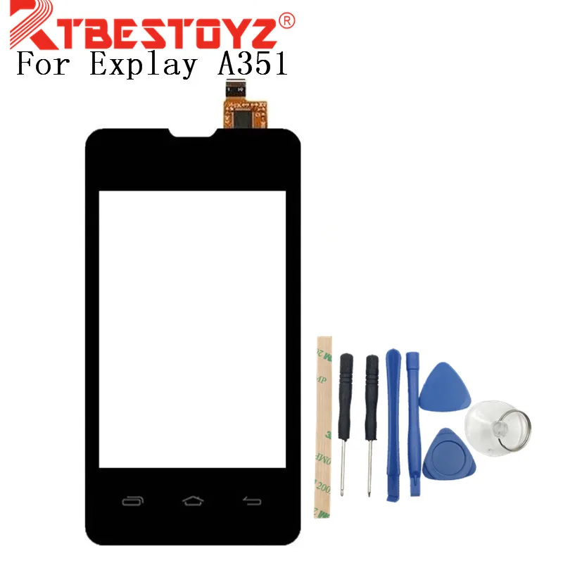 RTBESTOYZ 3 5 ''для Explay A351 сенсорный экран дигитайзер стекло сенсор Замена