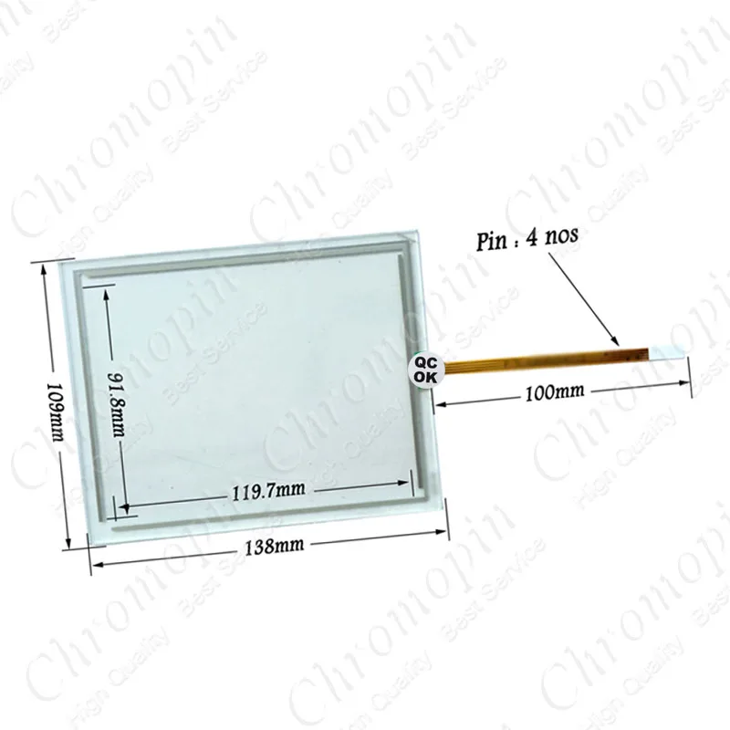 Пластиковый домик для 6AG1642-0BA01-4AX1 6AG1 642-0BA01-4AX1 SIPLUS TP177B с передней накладкой и сенсорной панелью