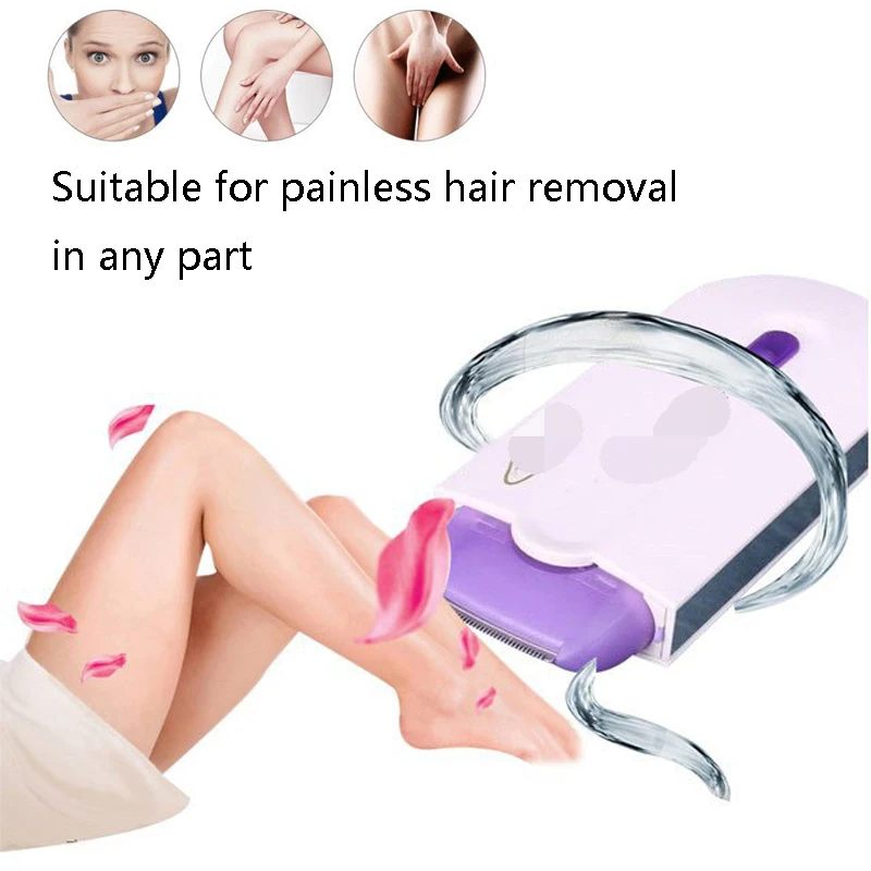 

NEW Laser epilator women Rechargeable Hair Remover Smooth touch Removal Instant&Pain Free Sensor Light Safely Shaver Hair tool
