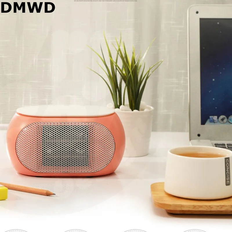 

DMWD 450W/220V Mini Electrical Heater Mechanical Type Touch Screen Type Portable Fan Heater PTC Ceramics Fast Heat Technology