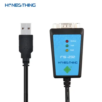 

HonesThing USB 2.0 to Serial (9-Pin) DB-9 RS-232 Converter Cable,Serial Converter with Magnetic Ring [FTDI Chipset] 5.9 Feet