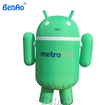 Online AC082 7.5' Inflatable Moving Dancing Android / Blower 4 Advertising Promo+ Repair Kits Walk Walking Custom Promotion Cartoon