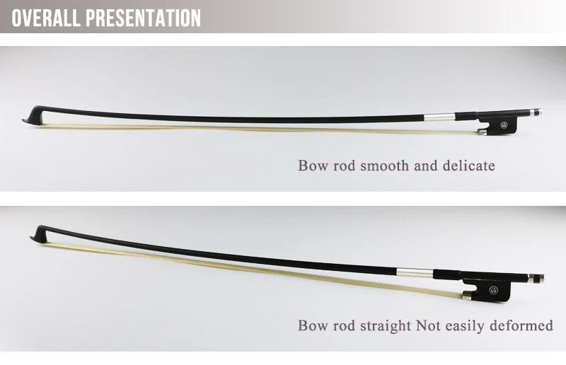 Новинка 1/2 размер углеродного волокна виолончель лук Pernambuco производительность натуральный конский волос Ebony Лягушка высокого качества