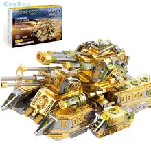 Piececool новейшие 3D металлические пазлы "SKYNET SPIDER SUPERHEAVY TANK" из 9 шт. Металлические Листы 3D модели подарки для детей игрушки