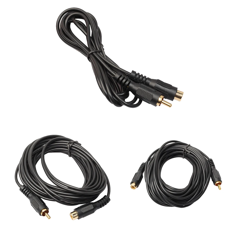 Buy RCA Male to RCA Female M/F Audio Composite