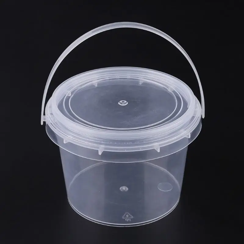 

300ml Container Foam Storage Box Pot Jar Sealing Barrel Slime Mud Light Clay Organizer Bucket Candy Box Paint Can Painting tool