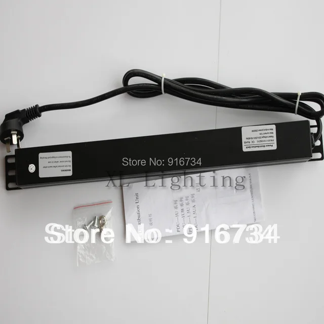 8 Outlet Switched 1u 10a 100 250v Rack Mount Pdu Power Strip Surge 8 Outlet Switched 1u 10a 100 250v Rack Mount Pdu Power Strip Surge Protector For Cabinet