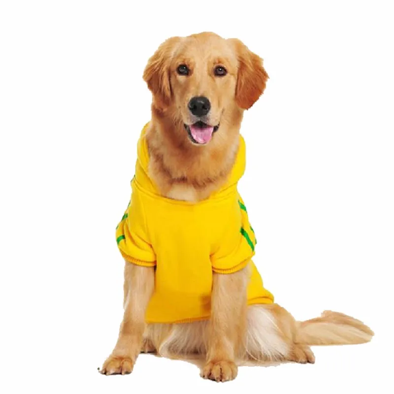 Big Dog Clothes for Golden Retriever Dogs Large Size Winter Warm Dogs Coat Hoodie Apparel Clothing for dogs Sportswear 3XL-9XL