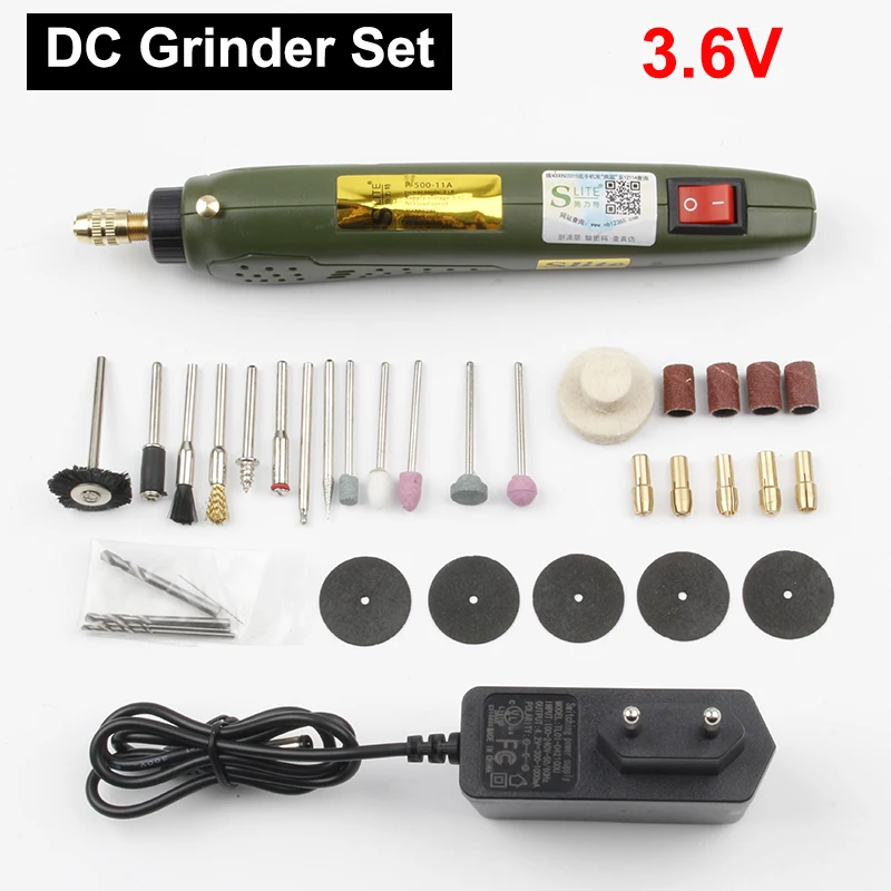 

3.6V100 Sets Mini Drill Wireless Electric Grinding Lithium Electricity Rechargeable Engraving Pen Micro Grinder DIY Tool
