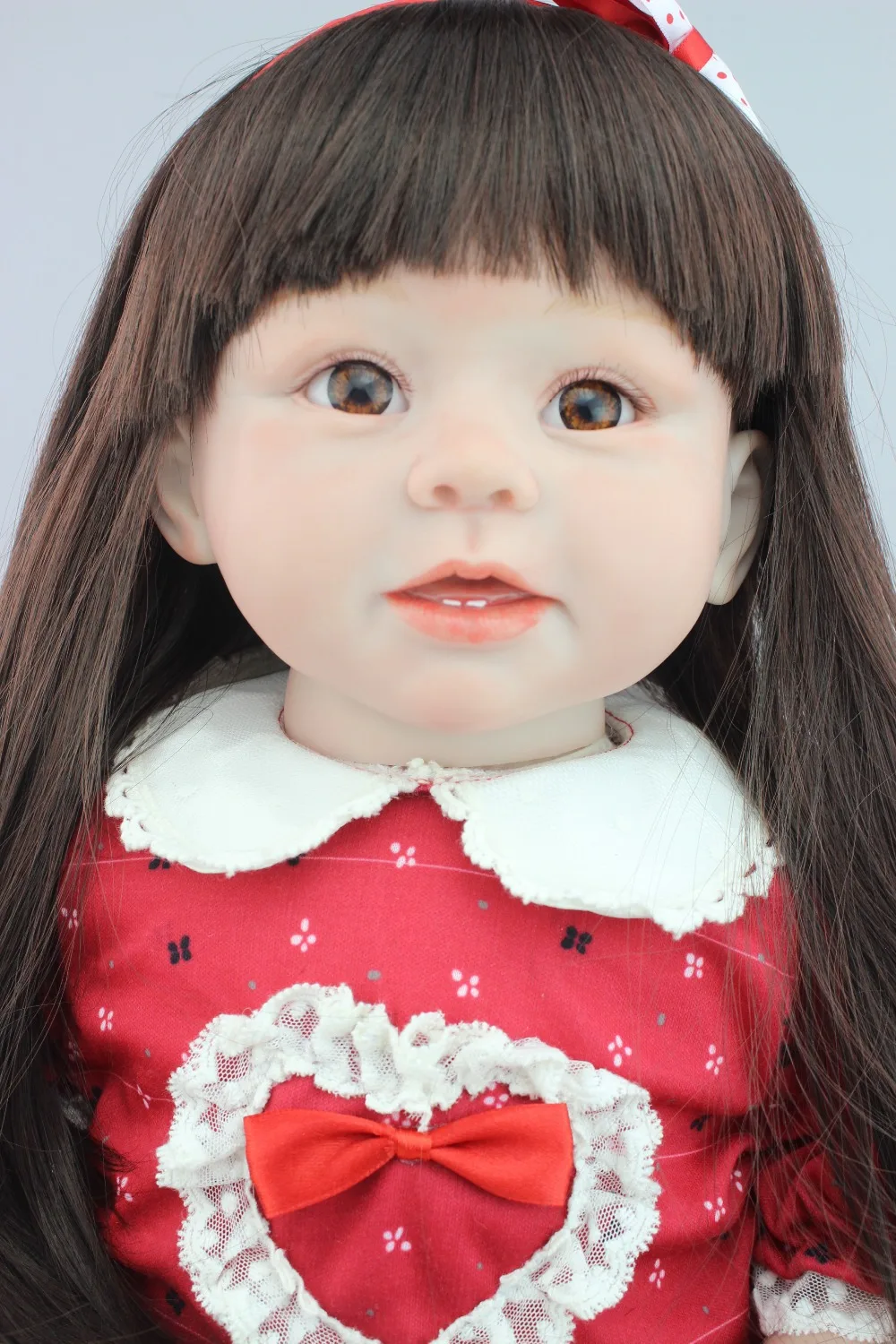 

New model realistic reborn toddler doll soft silicone vinyl real gentle touch 28inches fashion gift for birthday and christmas