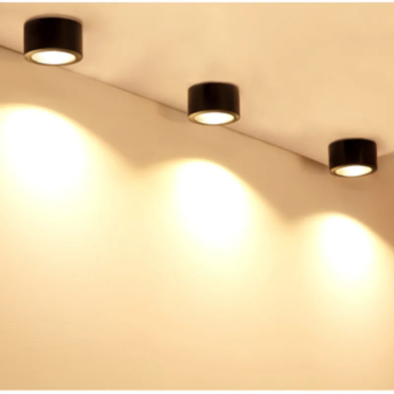 Светодиодный потолочный светильник с COB матрицей 5/10/15 Вт 230 В|downlight 5w|surface mountedlight down