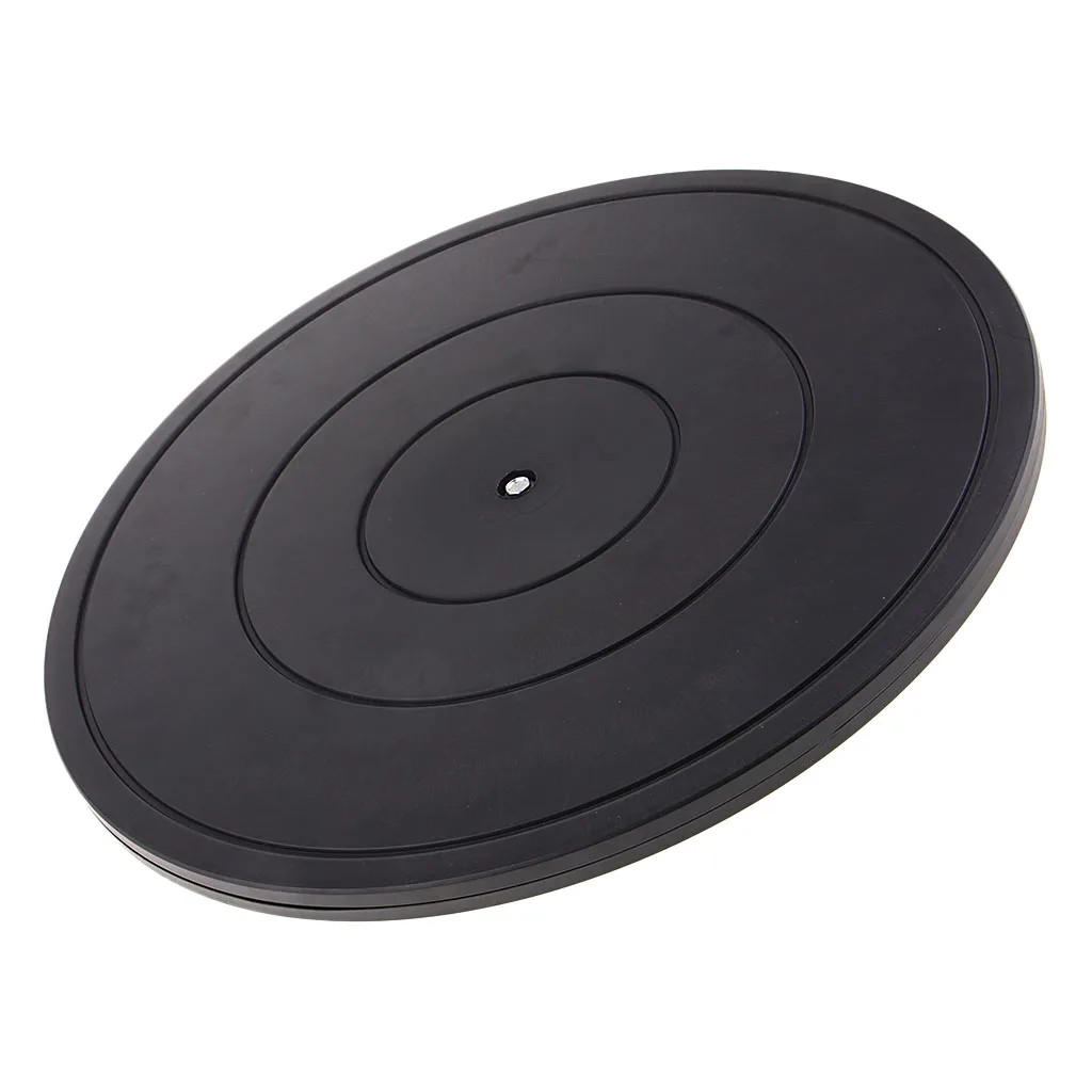 15.75inch/40cm Rotating Swivel Turntable Platform, Lazy Susan, with Non-slip Groove - 55 Lbs, Capacity
