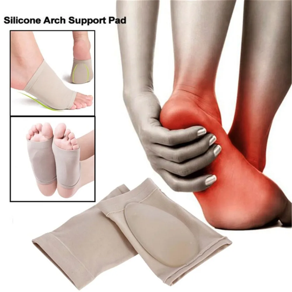 

1 Pair Flat Feet Orthotic Plantar Fasciitis Arch Support Sleeve Cushion Pad Heel Spurs Foot Care Insoles foot Pad Orthotic Tool