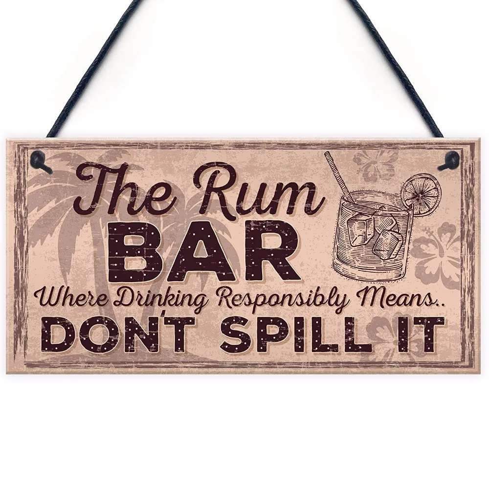 Metal Signs DRINK RESPONSIBLY Funny Retro Wall Plaque Bar Pub Shed Tin Sign Metal Signs DRINK RESPONSIBLY Funny Retro Wall Plaque Bar Pub Shed Tin Sign